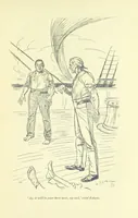 An illustration from Newton Forster ... With illustrations by E. J. Sullivan, and an introduction by David Hannay (1897)