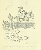 An illustration from Newton Forster ... With illustrations by E. J. Sullivan, and an introduction by David Hannay (1897)