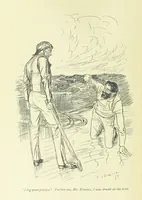 An illustration from Newton Forster ... With illustrations by E. J. Sullivan, and an introduction by David Hannay (1897)