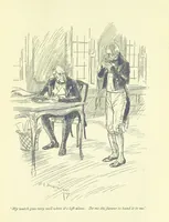 An illustration from Newton Forster ... With illustrations by E. J. Sullivan, and an introduction by David Hannay (1897)