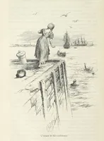 An illustration from Peter Simple ... Illustrated by J. A. Symington, with an introduction by D. Hannay (1895)