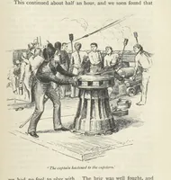 An illustration from Peter Simple ... Illustrated by J. A. Symington, with an introduction by D. Hannay (1895)