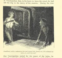 An illustration from Snarleyyow ... Illustrated by H. R. Millar. With an introduction by David Hannay (1897)