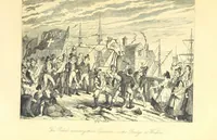 An illustration from History of the Irish Rebellion in 1798; with memoirs of the Union, and Emmett's insurrection in 1803 (1845)