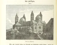 An illustration from Geschichte Bayerns. Unter Zugrundelegung von Lorenz von Westenrieders bayerischer Geschichte neu bearbeitet, dem Volke erzählt, und mit Beigaben aus der bayerischen Culturgeschichte und Sage versehen. ... Mit vielen Holzschnittbildern (1874)