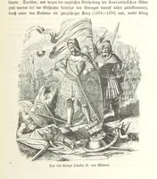 An illustration from Geschichte Bayerns. Unter Zugrundelegung von Lorenz von Westenrieders bayerischer Geschichte neu bearbeitet, dem Volke erzählt, und mit Beigaben aus der bayerischen Culturgeschichte und Sage versehen. ... Mit vielen Holzschnittbildern (1874)