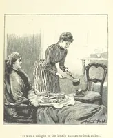 An illustration from Engaged to be married: a tale of to-day (1895)