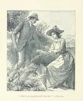 An illustration from Just a Love Story ... Illustrated (1890)