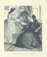 An illustration from Just a Love Story ... Illustrated (1890)