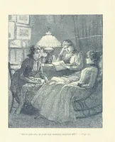 An illustration from Just a Love Story ... Illustrated (1890)