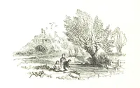 An illustration from The Lady of the Forest. [A novel (1889)