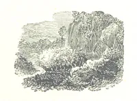 An illustration from The Lady of the Forest. [A novel (1889)