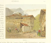 Picture 58 of 67 from Mountains and Lakes of Switzerland and Italy, ... views from original sketches by C. Pyne (1871), leaf 125