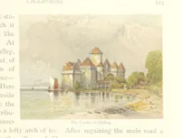 An illustration from Mountains and Lakes of Switzerland and Italy, ... views from original sketches by C. Pyne (1871)
