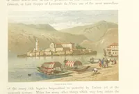 An illustration from Mountains and Lakes of Switzerland and Italy, ... views from original sketches by C. Pyne (1871)