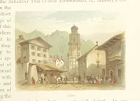 Picture 34 of 67 from Mountains and Lakes of Switzerland and Italy, ... views from original sketches by C. Pyne (1871), leaf 77
