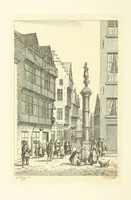 An illustration from Album historique de la ville d'Anvers. Collection de vues et de monuments des temps passés, dessinés d'après nature et gravés sur cuivre par J. Linnig, avec notices historiques par F. H. M (1864)