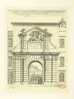 An illustration from Album historique de la ville d'Anvers. Collection de vues et de monuments des temps passés, dessinés d'après nature et gravés sur cuivre par J. Linnig, avec notices historiques par F. H. M (1864)