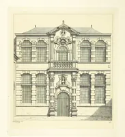 An illustration from Album historique de la ville d'Anvers. Collection de vues et de monuments des temps passés, dessinés d'après nature et gravés sur cuivre par J. Linnig, avec notices historiques par F. H. M (1864)