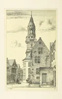 An illustration from Album historique de la ville d'Anvers. Collection de vues et de monuments des temps passés, dessinés d'après nature et gravés sur cuivre par J. Linnig, avec notices historiques par F. H. M (1864)
