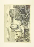 An illustration from Album historique de la ville d'Anvers. Collection de vues et de monuments des temps passés, dessinés d'après nature et gravés sur cuivre par J. Linnig, avec notices historiques par F. H. M (1864)