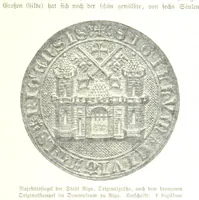 An illustration from Geschichte der Stadt Riga (1897)