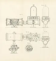 An illustration from Mine Drainage; being a complete and practical treatise on direct-acting underground steam-pumping machinery, etc. [With plates (1881)