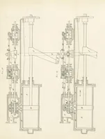 An illustration from Mine Drainage; being a complete and practical treatise on direct-acting underground steam-pumping machinery, etc. [With plates (1881)