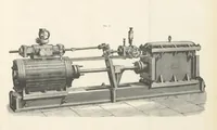 An illustration from Mine Drainage; being a complete and practical treatise on direct-acting underground steam-pumping machinery, etc. [With plates (1881)