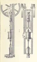 An illustration from Mine Drainage; being a complete and practical treatise on direct-acting underground steam-pumping machinery, etc. [With plates (1881)
