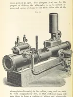 An illustration from Mine Drainage; being a complete and practical treatise on direct-acting underground steam-pumping machinery, etc. [With plates (1881)