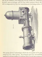 An illustration from Mine Drainage; being a complete and practical treatise on direct-acting underground steam-pumping machinery, etc. [With plates (1881)