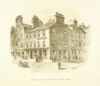 An illustration from By-gone Glasgow ... Forty full-page drawings and twenty-three text illustrations by D. Small, etc (1896)