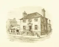 An illustration from By-gone Glasgow ... Forty full-page drawings and twenty-three text illustrations by D. Small, etc (1896)