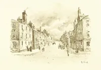 An illustration from By-gone Glasgow ... Forty full-page drawings and twenty-three text illustrations by D. Small, etc (1896)
