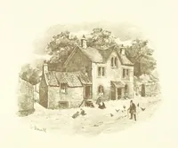 An illustration from By-gone Glasgow ... Forty full-page drawings and twenty-three text illustrations by D. Small, etc (1896)