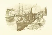 An illustration from By-gone Glasgow ... Forty full-page drawings and twenty-three text illustrations by D. Small, etc (1896)
