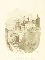 An illustration from By-gone Glasgow ... Forty full-page drawings and twenty-three text illustrations by D. Small, etc (1896)