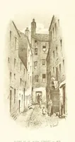 An illustration from By-gone Glasgow ... Forty full-page drawings and twenty-three text illustrations by D. Small, etc (1896)