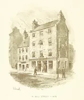 An illustration from By-gone Glasgow ... Forty full-page drawings and twenty-three text illustrations by D. Small, etc (1896)