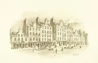 An illustration from By-gone Glasgow ... Forty full-page drawings and twenty-three text illustrations by D. Small, etc (1896)