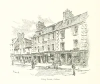 An illustration from By-gone Glasgow ... Forty full-page drawings and twenty-three text illustrations by D. Small, etc (1896)