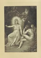 An illustration from The Poetical Works of John Milton, printed from the original editions. With a life of the author by A. Chalmers ... With twelve illustrations by R. Westall (1881)