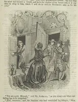 An illustration from Miranda; or, the Heiress of the Grange. A romance. By the author of “Ada the Betrayed” [i.e. James M. Rymer], etc (1848)