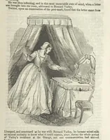 An illustration from Miranda; or, the Heiress of the Grange. A romance. By the author of “Ada the Betrayed” [i.e. James M. Rymer], etc (1848)