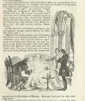An illustration from Miranda; or, the Heiress of the Grange. A romance. By the author of “Ada the Betrayed” [i.e. James M. Rymer], etc (1848)