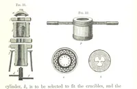 An illustration from Manual of practical assaying (1868)