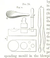 An illustration from Manual of practical assaying (1868)