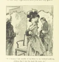 An illustration from The Impudent Comedian and others. [Tales.] ... With illustrations by R. Sauber (1897)