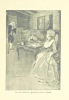 An illustration from The Impudent Comedian and others. [Tales.] ... With illustrations by R. Sauber (1897)